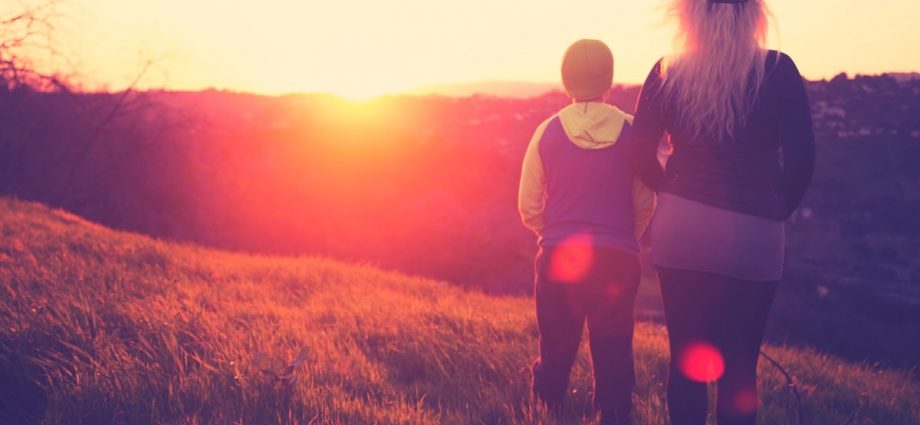 Enjoying the sunset